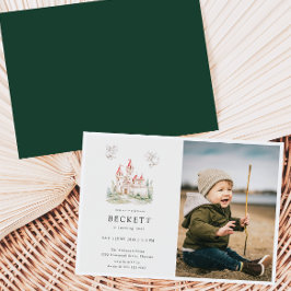 Convites Foto de Festa de aniversário do Tema do Castelo Dr