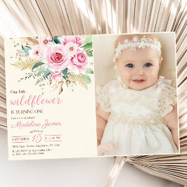 Convites Foto de Festa de primeiro aniversario de Girassol