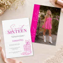 Foto de Flor Silvestre Rosa de Cowgirl Aniversário