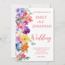 Foto de flores silvestres pintadas de jardim