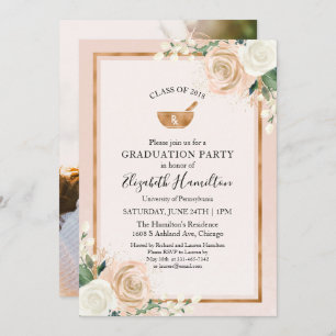 Convites Foto de Formando da Escola de Farmácia de Mortar e