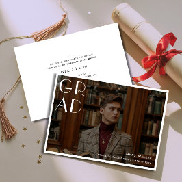 Convites Foto de Formatação Retroativa de Estilo de Tipogra