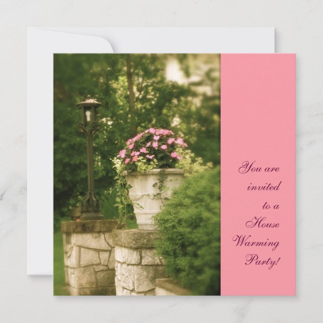 Convites Foto de Garden Wall (Frente)