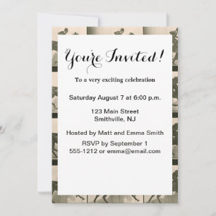 Convites Foto de Movimento do Cavalo em Movimento