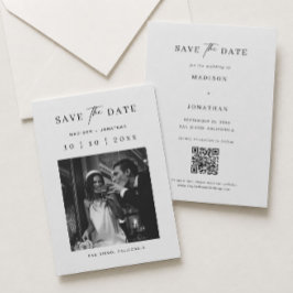 Convites Foto de Save The Date de Casamento