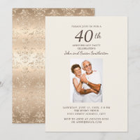Foto do 40º Aniversário de Casamento em Damasco Do