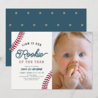 Foto do Ano do primeiro aniversario Baseball
