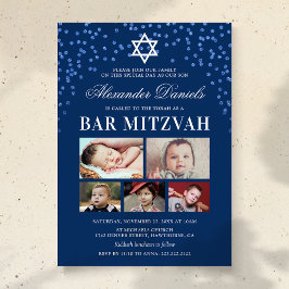 Convites Foto do Bar Mitzvah do Blue Boys