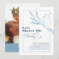 Foto do Chá de panela Dusty Blue Pampas Grass Boho