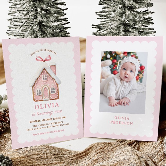 Convites Foto do Festa de primeiro aniversario da Gingercak (Criador carregado)