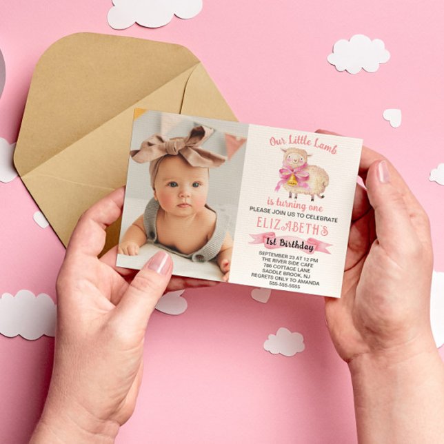 Convites Foto do Festa do primeiro aniversario de Lâmpada (Criador carregado)