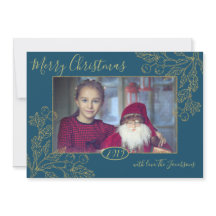 Foto do Ouro Foil Winter Berries