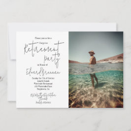 Convites Foto do Partido de Reforma, Palm Beach Modern