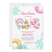 Foto do primeiro aniversario da garota tropical Su