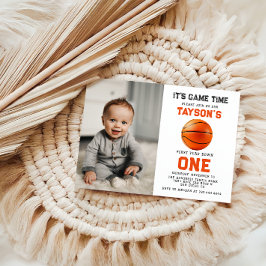 Convites foto do primeiro aniversario no primeiro ano de Do