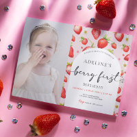 Foto do primeiro aniversario Strawberry Berry Firs