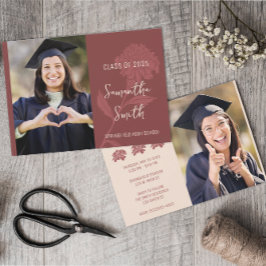 Convites Foto do Red Boho