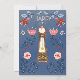 Convites Foto do Relógio de Pé do Ballet Noite de Natal