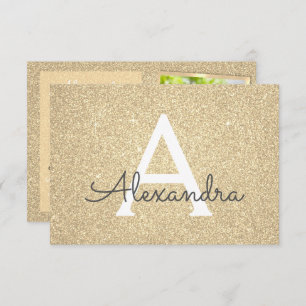 Convites Foto Dourada de 13 Birthday Sparkle Luxury