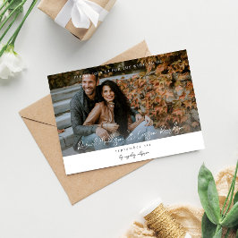 Convites Foto e caligrafia 14 Mod Casamento Horizontal V2