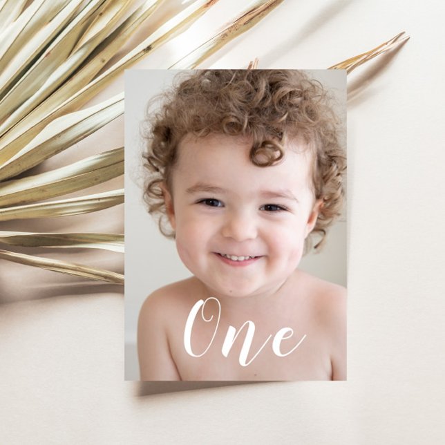 Convites Foto e script de festa de primeiro aniversario par (Criador carregado)