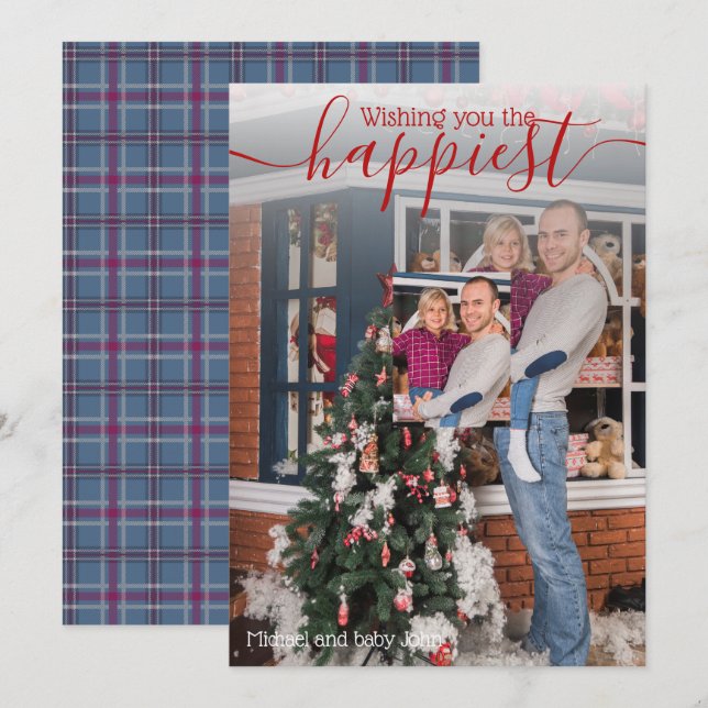 Convites FOTO EM FOTO - Desejos de Férias de Células Fantás (Frente/Verso)