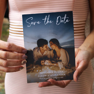 Convites Foto - Escrita manual - Salvar a data V2