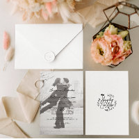 Foto Faux Vellum Feliz Depois Do Casamento