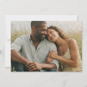 Convites Foto Floral Bege Quente