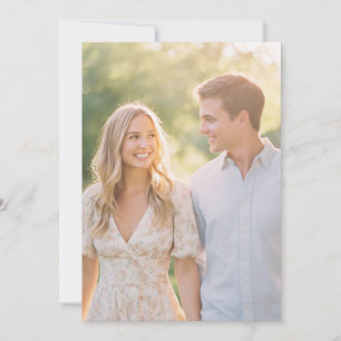 Convites Foto Floral Pastel Serena