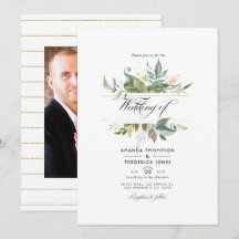 Foto Geométrica De Casamento De Serenity Greenery