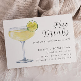 Convites Foto Mínima Engraçado Casamento Salve A Data