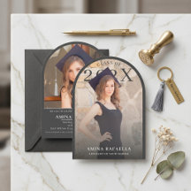 Foto Minimalista de Arco Moderno para Formatura | 
