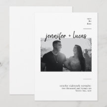 Foto moderna contemporânea Salve a data