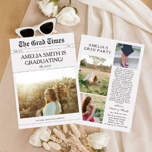 Convites Foto Moderna  Jornal Turma de formatura de 2026