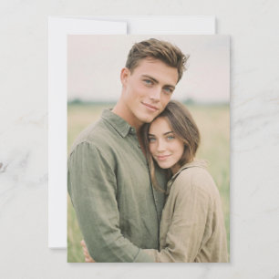 Convites Foto Natural Verde Serena