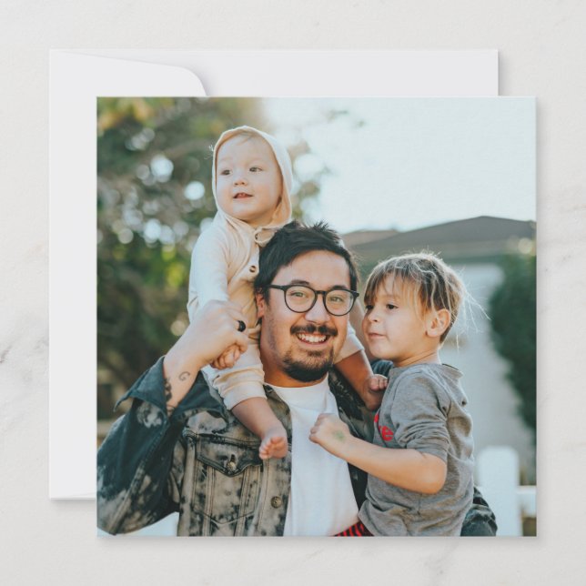 Convites Foto Personalizada (Frente)