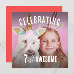 Convites Foto Personalizada Aniversário