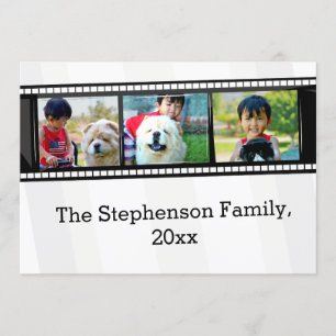 Convites Foto personalizada de fita fotográfica