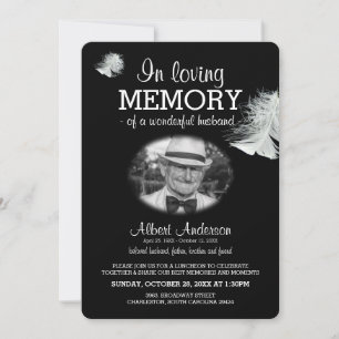 Convites Foto Personalizada De Memória Branca Em Adoração