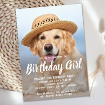 Foto personalizada de Pet Festa de aniversário de 