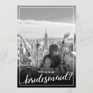 Convites Foto Personalizada Você Será Minha Porta-Voz