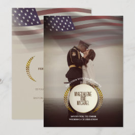 Convites Foto pessoal | Pavilhão EUA | Casamento de Folhas 