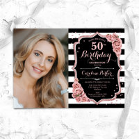 Foto Rosa Dourado Negro 50º aniversário