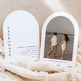 Convites Foto simples e moderna HARPER Arrancada Salvar dat