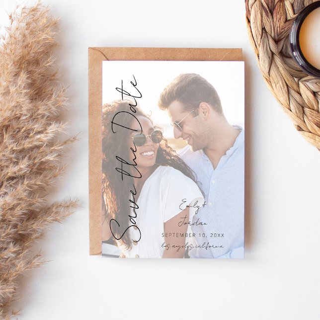 Convites Foto V MOD Chic 3 LG Salvar data (Criador carregado)