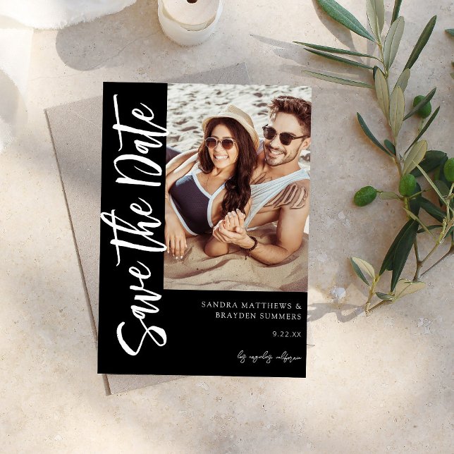 Convites Foto V MOD Chic 6 Salvar data (Criador carregado)