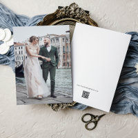 Foto vazada por cheio com código QR na parte trase