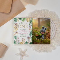 Foto Wild One Jungle Safari Animal primeiro aniver