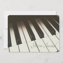 Fotografia de Teclas de Piano Preto e Branco Casam
